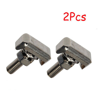 

2Battery Cable Terminal Connectors Auto T-Bolt Replace 19116852 Stainless Steel