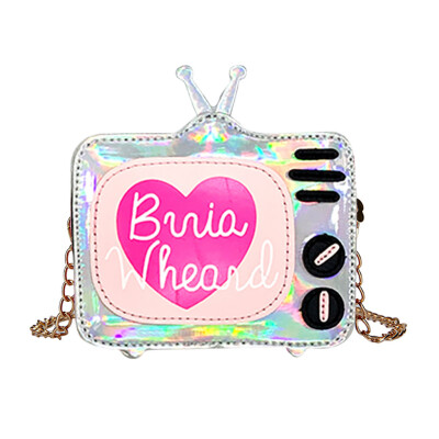

Tailored Fashion Children Lovely TV Set Girls Shoulder Bag Messenger Bag Clutch Coin Bag
