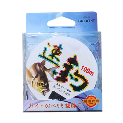 

100m Nylon Fishing Line Wear-resistant Monofilament Fishing Leader Line Carp Fishing Wire Strong Pull Fishing Line Fishing