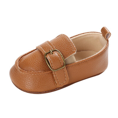 

0-18Mborn Baby Boy Shoes Toddler Infant PU Loafers Shoes Cotton Soft Sole Baby Moccasins