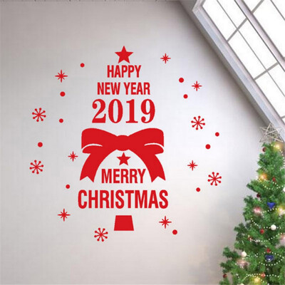 

Christmas Wall Sticker Window DIY Living Wallpaper Wall Stickers PVC Stickers New Year Christmas Decorations For Home