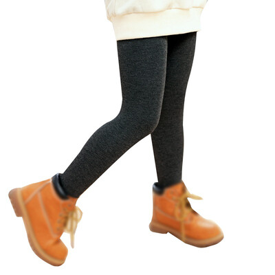 

Baby Girls Soft Pants Leggings Socks Autumn Toddler Children Cute Thicken Stretchy Solid Print Bottoms