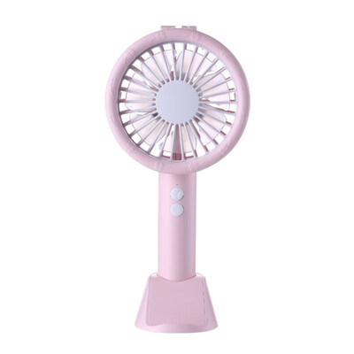 

Mini Portable Rechargeable USB Fan Personal Fan Handheld LED Night Light For Hot Summer Home Office Desktop Traveling Camping