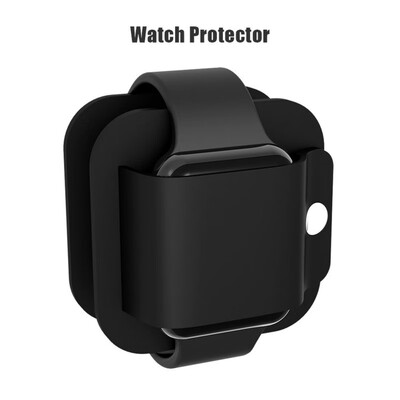 

Charging Case Wallet Replacement Soft Silicone Charge Holder Stand Charging Dock Station Storage For Apple Watch