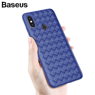 

Baseus BV Weaving Case For Xiaomi 8 Luxury Thin Soft Silicone Mobile Phone Case