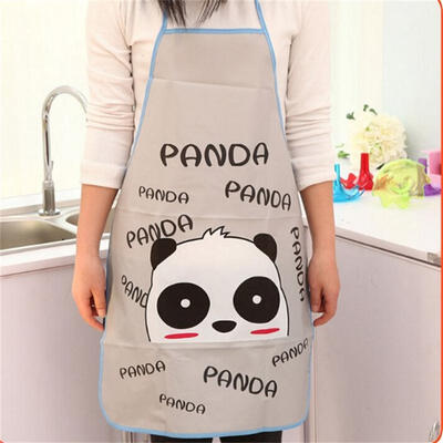 

Waterproof Anti-oil Aprons Cartoon Cute Waterproof Cooking Restaurant Kitchen Cooking Waist Bib