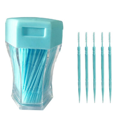 

Interdental Brush Toothpicks Blue 200 Pcs