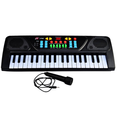 

Electronic Organ Musical Keyboard Toy 37 Key Kids Piano with Microphone