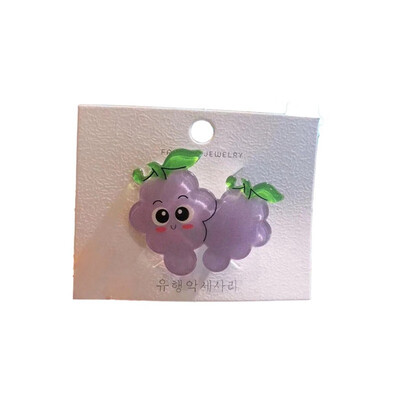 

1Pcs Girls Hair Clips Cute Cartoon Fruit Design Hair Pin Children Hairpin Princess Hair Accessories