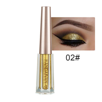 

12 Colors Glitter Liquid Eyeshadow Long Lasting Shimmers Eye Makeup Highlighter