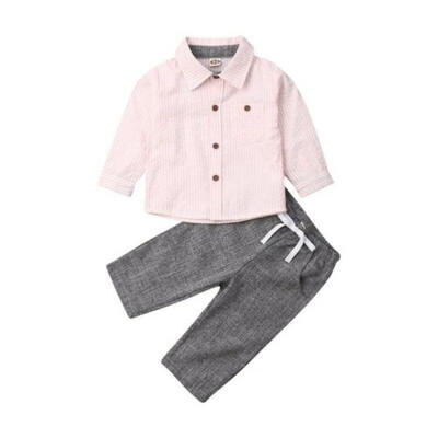 

Newborn Toddler Kids Boys Clothes T Shirt Tee Top Pants Outfits Set USA