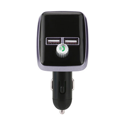 

〖Follure〗Dual USB FM LCD Transmitter Wireless MP3 TF Radio Adapter USB Charger Car Kit