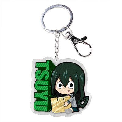 

My Hero Academia Keychain｜Anime Boku My Hero Academia Keychain Key Ring My Hero Academia Acrylic Figure Keychain Anime Fans Gift