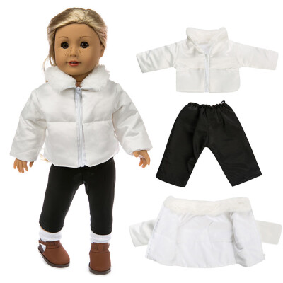 

YIWULACute Clothes Down Jacket For 18 Inch American Boy Doll Accessory Girl Toy