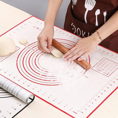 

Non Stick Silicone Baking Mat Sheet Kneading Rolling Dough Pad Mat Baking Bakeware Liners Pads Cooking Tools