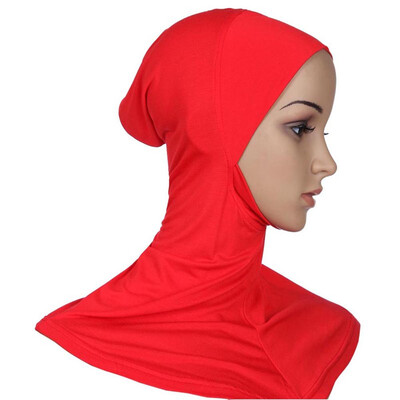 

Islamic Women Under Scarf Hat Cap Bone Bonnet Hijab Band Neck Cover Head Wear
