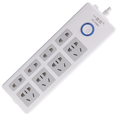 

YIJIBEI Plug-in board plug socket socket wiring board new national standard patch panel 8 18 meters total control switch YZ-H584