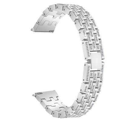 

〖Follure〗Metal With Crystal Link Bracelet Watch Band Strap For Apple Watch Series 4 44mm