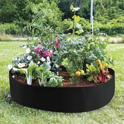 

1550100 Gallon Large Capacity Plants Growing Bag Raised Plant Bed Garden Flower Planter Vegetable Box Planting Grow Bag