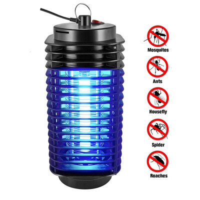 

〖Follure〗Electric Bug Zapper With Light Hook Portable Standing Or Hanging Light For Home