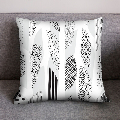 

〖Follure〗Print Pillow Case Polyester Sofa Car Cushion Cover Home Decor