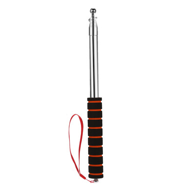 

Brand New 2m25 Meters Outdoor Flagpole Stainless Steel Telescopic Flag Pole for Teachers Teaching Pointer Tour Guide Banner 79
