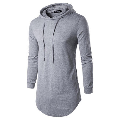 

New Men Hooded 2017 Male Long Sleeve Hoodie Sweatshirt Men Slim Mens Hoodie Sportswear 5 Colors W13