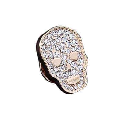 

Skull Brooch Corsage Shirt Collar Pin Clip Buckle Badge Brooch Clip Accessories