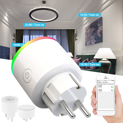 

NEW RGB scene light socket RGB light emitting smart wifi socket