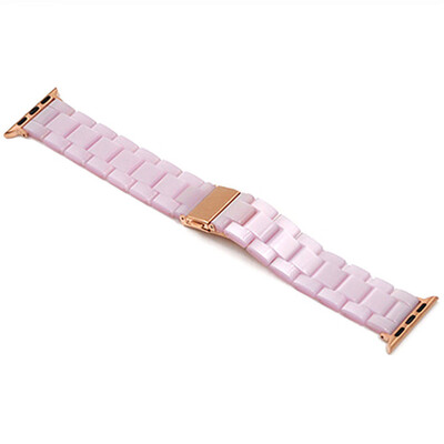 

〖Follure〗Luxury Crystal Resin Agate Beads Band Wrist Strap For Appl iwatch 4 44MM