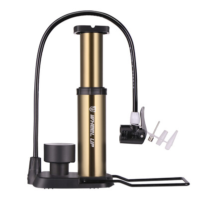 

WHEEL UP High Pressure Bicycle Pump 160 Psi MTB Bike Air Inflator Portable Pump With Pressure Gauge Ultra-light Bike Pump