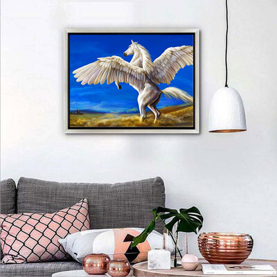 

Gobestart 5D Embroidery Paintings Rhinestone Pasted DIY Diamond Painting Cross Stitch