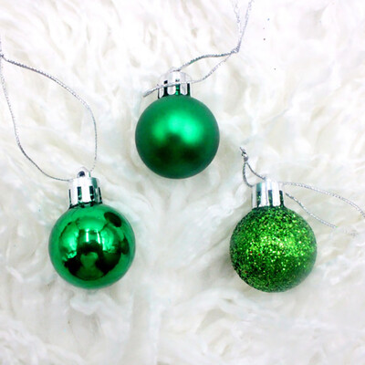 

Gobestart 24Pcs Festival Chrismas Tree Hanging Ornament Garden Party Decor Ball Decoration