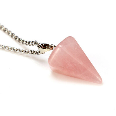 

13 Types Natural Gemstone Crystal Quartz Healing Diy Pendant Necklace Mineral Decoration Gift Unique