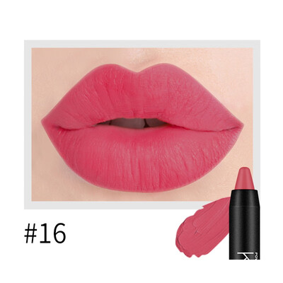 

Hot Sale Matte Lipstick Pencils Matte Cosmetics Lip Nude Beauty Women Makeup Red Color Waterproof Lip Lipstick Lips Cosmetics
