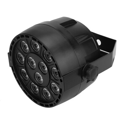 

〖Follure〗18W 12LEDs Colorful PAR Stage Light by DMX512 8CH for Disco Bar Party Stage