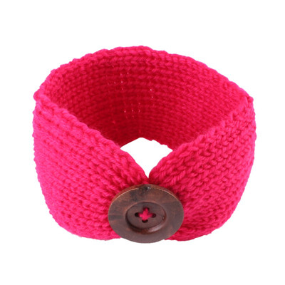 

Newborns Baby Girl Knit Crochet Turban Headband Warm Headbands Hair Accessories For Bands Hairband Kids Ornaments