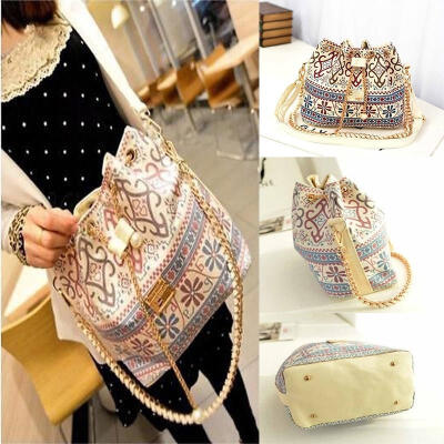 

Women Girls Handbag Shoulder Bags Tote Purse Messenger Hobo Bag Beige Color