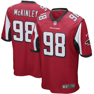 

Mens Football Jersey Atlanta Falcons Takkarist McKinley Red Game Jersey