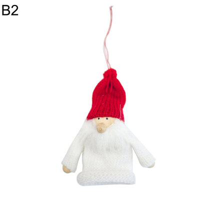 

Christmas Santa Lucky Gnome Ornament Festival Party Xmas Window Showcase Doll