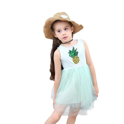 

Spring Summer Baby Kids Lace Girls Dress For Wedding&Party Dresses Girl long Costume Princess Children Fancy 2-11T