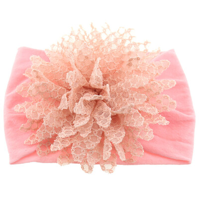 

New Baby Girls Big Lace Floral Design Headband Headwear Apparel Photography Prop Party Gift