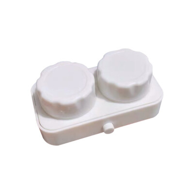 

Stylish And Simple Practical Solid Color Contact Lens Cleaner Electric Cleaning Case Portable Contact Lenses Container