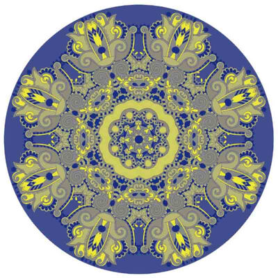 

Indian Round Printed Tapestry Geometric Polyester Stitching Tapestry Table Cloths For Home Decoration Yoga Blanks Beach Towls