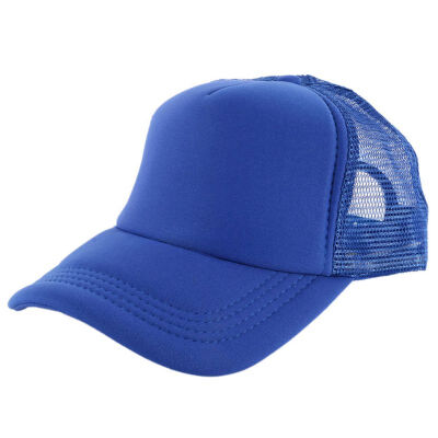 

2019 Attractive Unisex Casual Hat Solid Baseball Cap Trucker Mesh Blank Visor Hat Adjustable