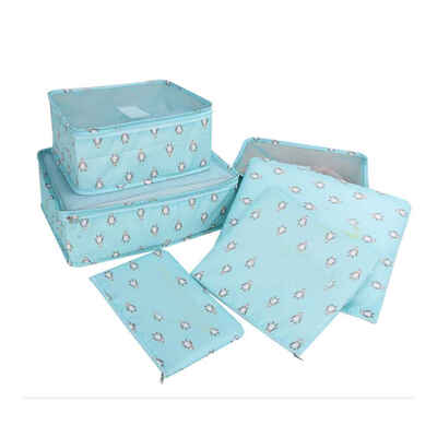 

6Pcs Drawer Dividers Closet Organizers Storage Bag Container Case Pocket Buggy Bag Box Travel Trip Home