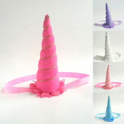 

Magical Unicorn Horn Head Party Hair Headband perfect Dress Cosplay Decorative