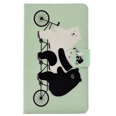 

BannerLive TPU Case for Samsung Galaxy Tab A 70 T280 Cover GalaxyT280 Funda Coque Flower Bear Wolf Tree Deer Fox Butterfly