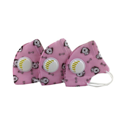 

3-10T Mask Cartoon Childrens 3D Masks Respiratory Folding Three-Dimensional Anti-Pollination Anti-PM25