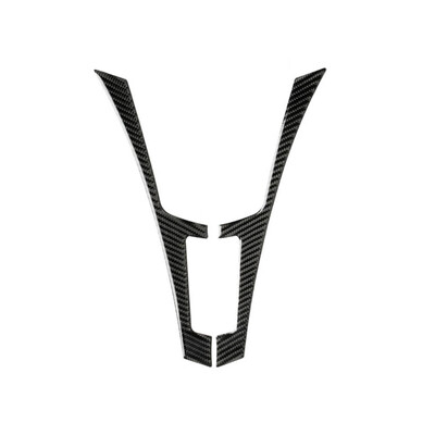 

For Infiniti Q50 Q60 Carbon Fiber Interior Console Panel Trim Cover Protector 2x